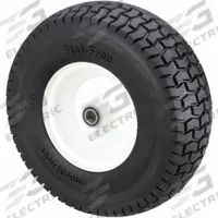 MARASTAR Flat-Free Wheel: 13 1/2 in Wheel Dia., 2 1/2 in Wheel Wd, Polyurethane, 3 1/16 in Hub Lg (MPN 30226). Key specifications — Brand: MARASTAR; Tire Sidewall Number: 13x6.50-6.