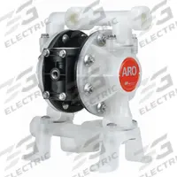 ARO Double Diaphragm Pump: Polypropylene Body, 1/2 in, NPT Connection, 15.2 gpm, 289 ft Max. Head (MPN PD05P-ARS-PTT-B). Key specifications — Brand: ARO; Seat Material: PP; Check Valve Material: PTFE.