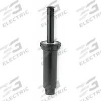 RAIN BIRD Spray Head for Shrubs: Half Circle, 15 ft, 1.3 to 1.85 gpm, 25 to 65 psi (MPN 1804H-25). Key specifications — Throw Radius: 15 ft; Brand: RAIN BIRD; Flow Rate: 1.3 to 1.85 gpm; Pattern: Half Circle; Pressure Range: 25 to 65 psi; Sprinkler Head or Nozzle Type: Pop-Up Spray Head.
