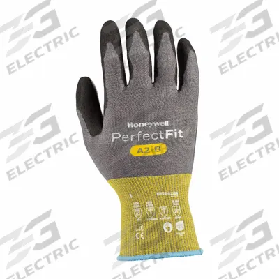 PIP GLOBAL SAFETY Cut Protection Gloves: XL ( 10 ), ANSI Cut Level A2, Palm and Fingers - Light-Duty Cut-Resistant Gloves with Polyurethane Coating & Impact Protection