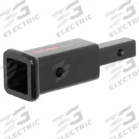 CURT Hitch Receiver Tube Adapter: 6 1/4 in Overall Lg, 2 in Overall Wd, Trailer Hitches (MPN 45785)