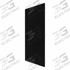 HADRIAN Partition Door: Solid Plastic HDPE, Plastic, Black, 55 in Ht, 26 in Wd, 1 in Thick (MPN X10026-211). Key specifications — Door Swing: In Swing; Brand: HADRIAN; Color: Black; Finish/Texture: Plastic.