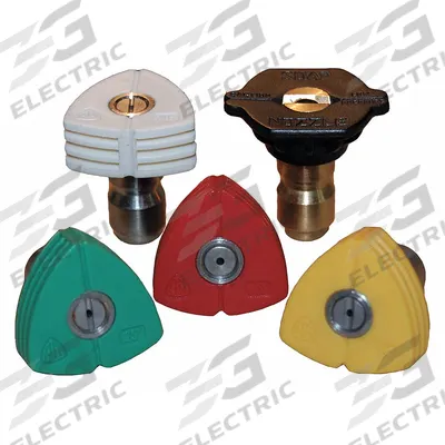 APPROVED VENDOR Pressure Washer Spray Nozzle: 3.5 Nozzle Size, 5,000 psi, 3.91 gpm, Fan - Quick-Connect Nozzles