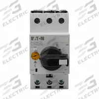 EATON Manual Motor Protector: Non-Reversing, 3 Poles, 58 A, Thermal Protection, Selector Switch (MPN XTPR058DC1). Key specifications — Maximum Voltage Rating: 600V AC; Brand: EATON; Thermal Units Required: None (Starter Includes Integrated Thermal Units); Frame Size (Width): 55mm (D Frame).