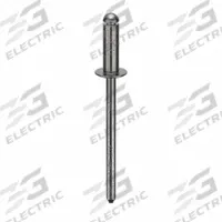 Blind Rivet,1 8/17" L,0.122" dia,PK500: Inch, 1 15/32 in Overall Lg, 3/8 in Body Lg, Dome, 500 PK (MPN SD44BS201). Key specifications — Brand: POP AVDEL.