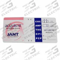 ACCUTEST Urine Drug Test Kit: 25 Tests, AMP/BAR/BZO/COC/MDMA/MET/MTD/OPI/PCP/THC, No Cup (MPN DS130AC425). Key specifications — Adulterations Detected: No; Brand: ACCUTEST; Reagents Required: No Reagants Required; Product Type: Urine Drug Test Kit; Cup Included: No Cup; Drugs Detected: BZO; Standards: FDA Cleared.