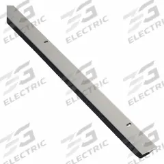 NATIONAL GUARD Door Weatherstripping: Flat Insert, 4 ft Lg, 1 in Wd, 1 1/16 in Ht (MPN 134NA-48). Key specifications — Insert Material: Neoprene; Flange Material: Aluminum; Brand: NATIONAL GUARD.