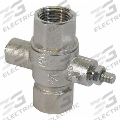 BRADLEY Ball Valve: S27-328, Compatible with Bradley, Stainless Steel - Shower Activation Handles & On/Off Valves