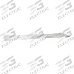 PEMKO Door Threshold: Saddle, Aluminum Alloy, 3 ft Lg (MPN 272A36). Key specifications — Brand: PEMKO; Transition Type: Fluted.