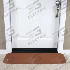 SAFEPATH PRODUCTS Door Ramp: 42 in Lg, ADA Compliant, Brown, Polymer (MPN BHR1110TC). Key specifications — Brand: SAFEPATH PRODUCTS.