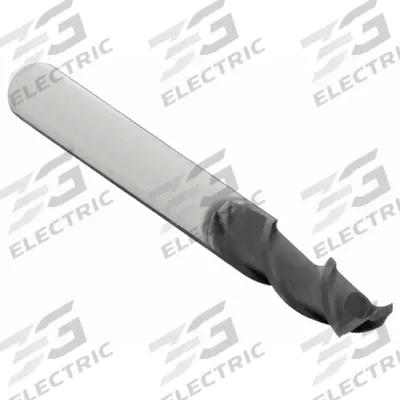 OSG Square End Mill: Carbide, TiAlN Coated, 2 Flute, 1 mm Mill Dia, 3 mm LOC - General Purpose Carbide Square End Mills