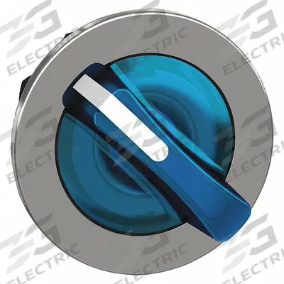 SCHNEIDER Short-Handled Selector Switch: 30 mm Panel Mount Size, 2 Positions - Illuminated Selector-Switch Operators