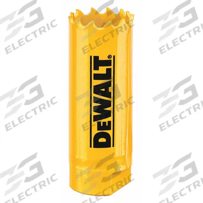 DEWALT Hole Saw: 13/16 in Saw Dia., 4/5 Teeth per Inch, 1 3/4 in Max. Cutting Dp - Multi-Material-Cutting Hole Saws without Arbor
