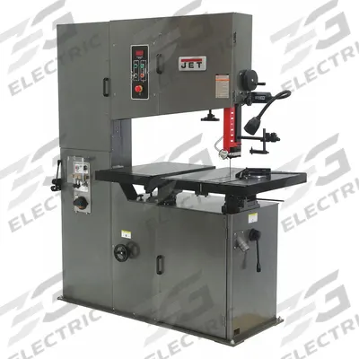 JET Band Saw: 36 in Throat Dp - Vertical, 50 to 4,925 SFPM, 10° Left to 45° Right - Manual Vertical Metal-Cutting Band Saws