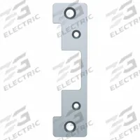 HES Faceplate Kit: 1 1/4 in Wd, 4 7/8 in Ht, Chrome (MPN 10620475). Key specifications — Brand: HES.