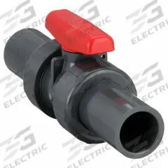 SPEARS Manual Two-Way Ball Valve: 1 in, PVC, Straight, Socket x Socket, 235 psi Max. Pressure (CWP) (MPN 3622R-010). Key specifications — attr1008170: SPEARS; attr1017899: Tee.