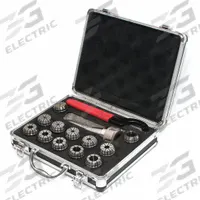 DAYTON Collet Set: ER32, 3/32 in to 3/4 in Collet Size Range, 12 Pc (MPN 11A471). Key specifications — attr1033128: DAYTON; attr1038750: Standard; attr1038755: Inch.
