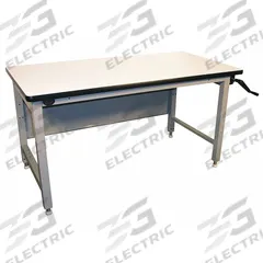 PRO-LINE Workbench: Adj Ht, Laminate, 60 in x 30 in, 750 lb Overall Load Capacity, Gray (MPN ELH6030C-A31). Key specifications — Brand: PRO-LINE.
