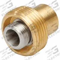 IFM Threaded Adapter for Pressure Sensors: Max 100 bar, 1 in NPT, M18x1.5, With Nitrile O-Ring (MPN U40080). Key specifications — Brand: IFM; Fitting Material: Stainless Steel; Sensor Connection: M18x1.5; Adapter Process Connection: 1 in NPT; Adapter Features: With Nitrile O-Ring.