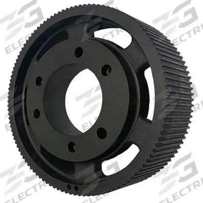 APPROVED VENDOR Timing Belt Pulley: Curvilinear, Bushed, For HTD Timing Belt Section - HTD Section QD Bushed Timing Pulleys