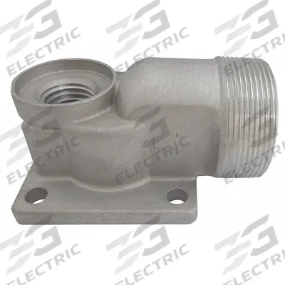 TSURUMI Delivery Flange: Mfr Part # 200200611, Dewatering Pump, Universal, 2 in MNPT - Flanges for Dewatering & Wastewater Pumps