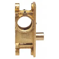 KABA ILCO Bottom Rail Lock: 4 3/4 in Lg, 1 5/16 in Wd, 1 9/16 in Ht, Brass (MPN BRL-03). Key specifications — Brand: KABA ILCO.