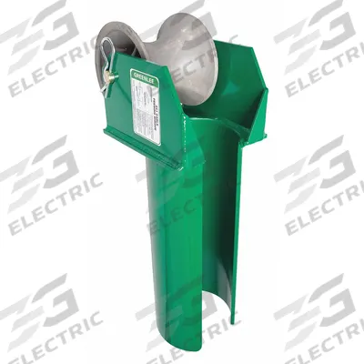 GREENLEE Cable Puller Sheave: 5 in Sheave Wd, 6,500 lb Max - Cable Pulling Sheaves