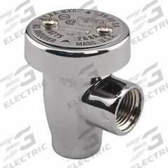 WATTS Anti-Siphon Vacuum Breaker: FNPT x FNPT, 3/4 in Pipe Size, Polished Chrome, For Water Media (MPN LF288AC-3/4"). Key specifications — attr1058597: WATTS; attr1096789: No; attr1096794: NSF/ANSI 372.