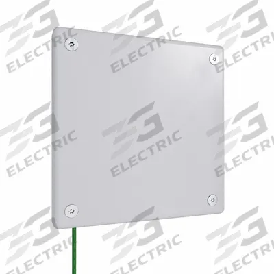 LEGRAND Wall Plate: Blank, 1 Gang, White - Tamper-Resistant Wall Plates