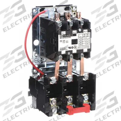 SQUARE D Definite Purpose Magnetic Motor Starter: Non-Reversing, 3 Poles - Non-Reversing Starters with Thermal Overloads