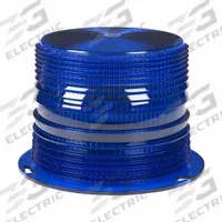 GROTE Replacement Lens: Round, Beacon Light, 4 1/2 in Ht - Vehicle Lighting, Polycarbonate, Blue (MPN 98255). Key specifications — Material: Polycarbonate; Compatible Light Type: Beacon Light; Brand: GROTE.