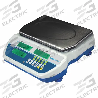 ADAM EQUIPMENT Industrial Bench Scale: 11 3/4 in x 8 1/4 in - Compact Bench Scales
