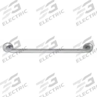 APPROVED VENDOR Wall Mounted Grab Bar: Straight, 22 in Lg, 1 1/2 in Dia, Stainless Steel - Standard Grab Bars