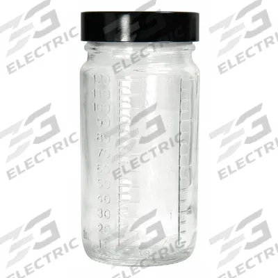APPROVED VENDOR Mixing/Storage/Sampling Bottle: 120 mL, 48-400, Colorless - Clear Wide Mouth Round Glass Lab Bottles