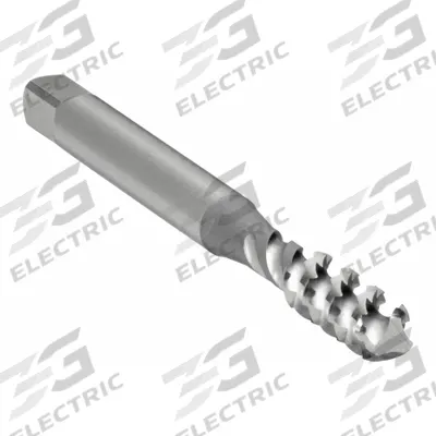 OSG Spiral Flute Tap: #10-24 UNC, 2B, 3 Flute, Bottoming Chamfer - General Purpose Spiral-Flute Taps