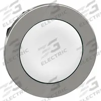 SCHNEIDER Flush Push Button: 30 mm Mounting Size, Metallic, Maintained (MPN ZB4FH01). Key specifications — Brand: SCHNEIDER; Action: Maintained; Series: XB4; Push Button Material Type: Metallic.
