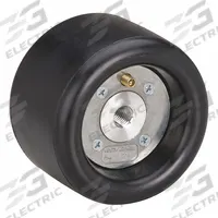 DYNABRADE Inflatable Pneumatic Wheel: 5 in Dia x 3 1/2 in W, 5/8"-11 Internal-Thread, Aluminum Hub (MPN 92801). Key specifications — Product Type: Expander Wheel; Brand: DYNABRADE; Expanding Type: Unslotted; Manufacturer Part Number: 92801.