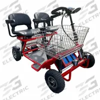 RMB ELECTRIC Electric Cart: 39 in Overall Ht, 36 in Overall Wd, 57 in Overall Lg, 800 W Motor Watt (MPN RMBeQuadXL). Key specifications — Brand: RMB ELECTRIC.