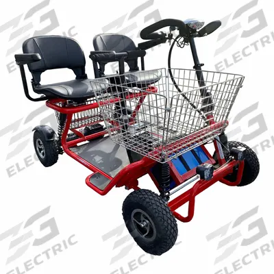 RMB ELECTRIC Electric Cart: 39 in Overall Ht, 36 in Overall Wd, 57 in Overall Lg - Mobility Scooters