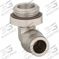 LEGRIS Push-Fit Elbow Fitting: 8 mm OD x 3/8 in Pipe Size, Push-to-Connect x MBSPP, Brass, Silver (MPN 3699 08 17). Key specifications — Brand: LEGRIS.