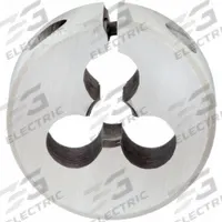 APPROVED VENDOR Round Threading Die: M6x0.75 Metric, 1 in OD, Adj, High Speed Steel (MPN 10T879)
