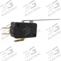 HONEYWELL Miniature Snap Action Switch: Lever Actuator, 1NO/1NC, Quick Connect (MPN V7-1A17D8-057). Key specifications — AC Contact Rating: 5 A @ 250 V; Electrical Connection: Quick Connect; Series: V7; Brand: HONEYWELL.