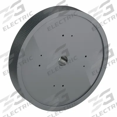 APPROVED VENDOR V-Belt Pulley: C500, 8 Groove, 50.4 in OD, Bushed Bore - Bushed-Bore Cast-Iron V-Belt Pulleys