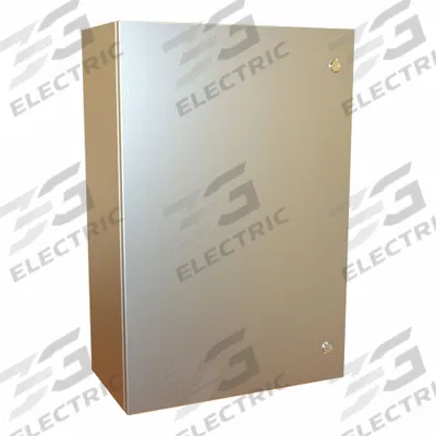 HAMMOND Electrical Enclosure: 304 Stainless Steel, 30 in x 20 in x 10 in, NEMA 12/13/3R/4/4X - Stainless Steel Enclosures
