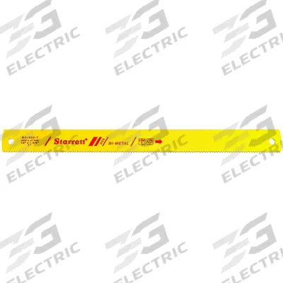 STARRETT Power Hacksaw Blade: Power Hacksaw Blade, 18 in Blade Lg, For 12 in Max. Dia - Steel & General Metal Cutting Blades