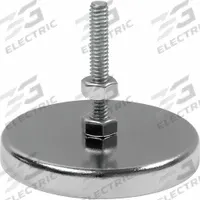 MAG-MATE Ceramic Magnets: Neodymium, 2 1/32 in Outside Dia, 10-24" Tap Size, 1.566 in Thick, 10-24" (MPN MX2004RB). Key specifications — Color: Silver; Max Pull Force: 110 lbf; Tap Size: 10-24".