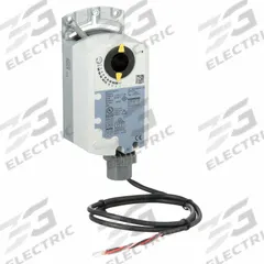 Actuator: Dampers, Proportional, Non-Spring Return, 44 in-lb, 24V AC, Hardwired Plenum Rated Cables (MPN GDE161.1P). Key specifications — Manufacturer Part Number: GDE161.1P; Shaft Type: Set Screw Shaft Coupling; Shaft Rotation: CW/CCW; Stroke Degree: 90°; Plenum Rating: Plenum Rated; Input Voltage: 24V AC; Brand: SIEMENS; For Use With Building Automation Systems: Building Automation System Compatible.