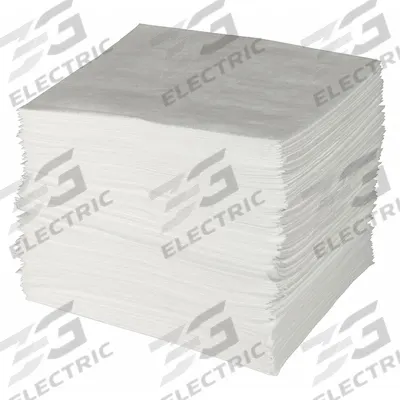 BRADY SPC ABSORBENTS Sorbent Pad: 40 15/16 oz Volume Absorbed Per Pad, Polypropylene, White - Sorbent Pads