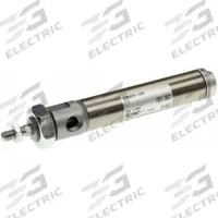 SMC Round Body Cylinder: 7/8 in Bore, 1 in Stroke, Stainless Steel, Nose Mounting, Rubber Cushion (MPN NCMKB088-0100CS). Key specifications — attr1133716: Non-Rotating Rod.