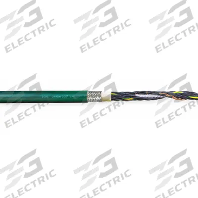 CHAINFLEX Control Cable: 20 AWG, 18 Conductors, 25 ft, PVC Jacket - Continuous Flexing Control Cables